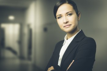 Berufsinterview Geschäftsführerin Porträt einer Businessfrau